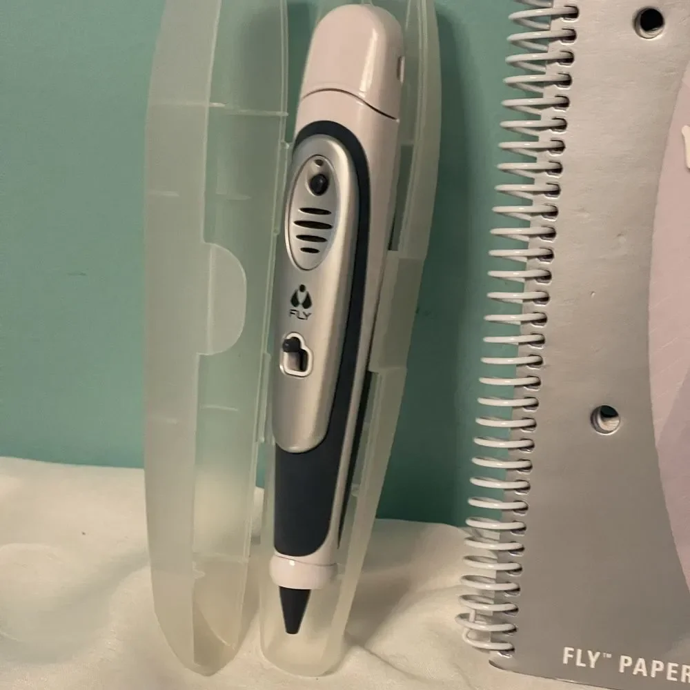 FLY COMPUTER WRITING PEN NOTEBOOK LOT LEARNING DEVICE‎ VGC B-Z